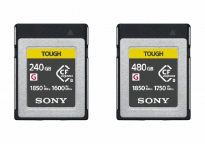 „Sony” išleidžia didelės talpos bei spartos atminties korteles CEB-G480T/CEB-G240T