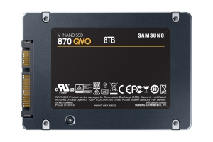 „Samsung“ pristatė 8 terabaitų „SSD 870 QVO“ duomenų kaupiklį