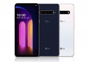 LG pristatė „V60 THINQ 5G“ su ekranu „LG DUAL SCREEN“, užtikrinantį tikrai mobilią ateitį