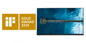 LG OLED televizoriai parsiveža „iF“ aukso apdovanojimą už dizaino meistriškumą