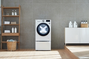 Visame regione pristatomos LG skalbimo mašinos su dirbtiniu intelektu ir tiesioginės pavaros varikliu