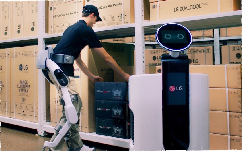 Modernus dėvimas LG robotas „CLOi SuitBot“ – žingsnis į naują robotikos erą